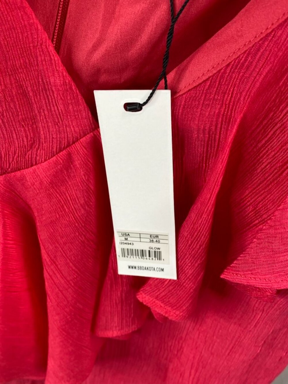 BB Dakota Steffi Ruffle Top Size M - Picture 4 of 6